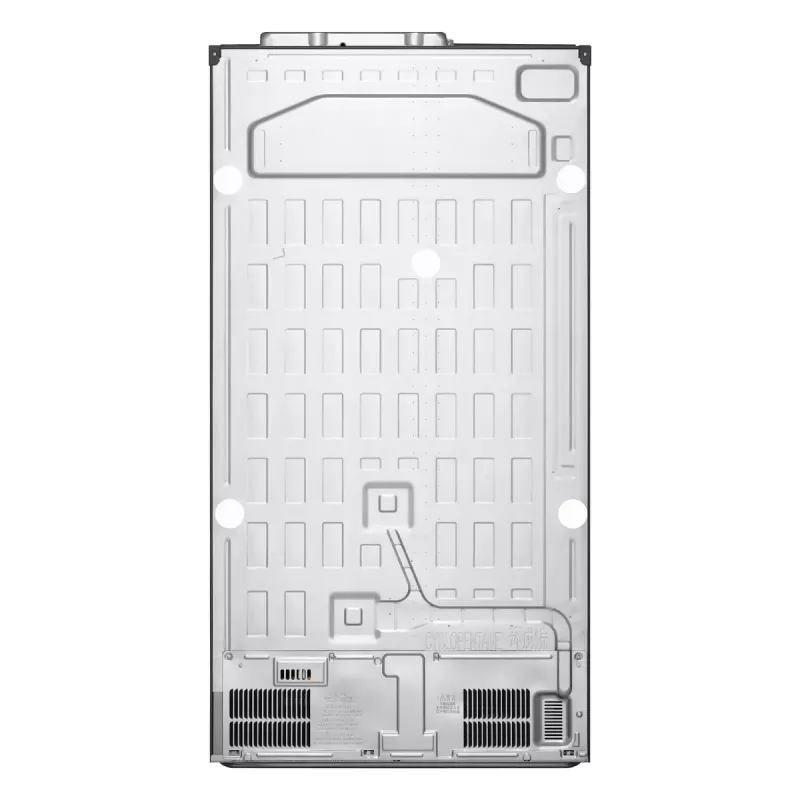 LG GSBC40EPPE Side-by-Side-Kühlschrank Freistehend 664 L E Schwarz