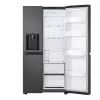 LG GSLC41EPPE Side-by-Side-Kühlschrank freistehend 641 L Schwarz