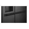 LG GSLC41EPPE Side-by-Side-Kühlschrank freistehend 641 L Schwarz