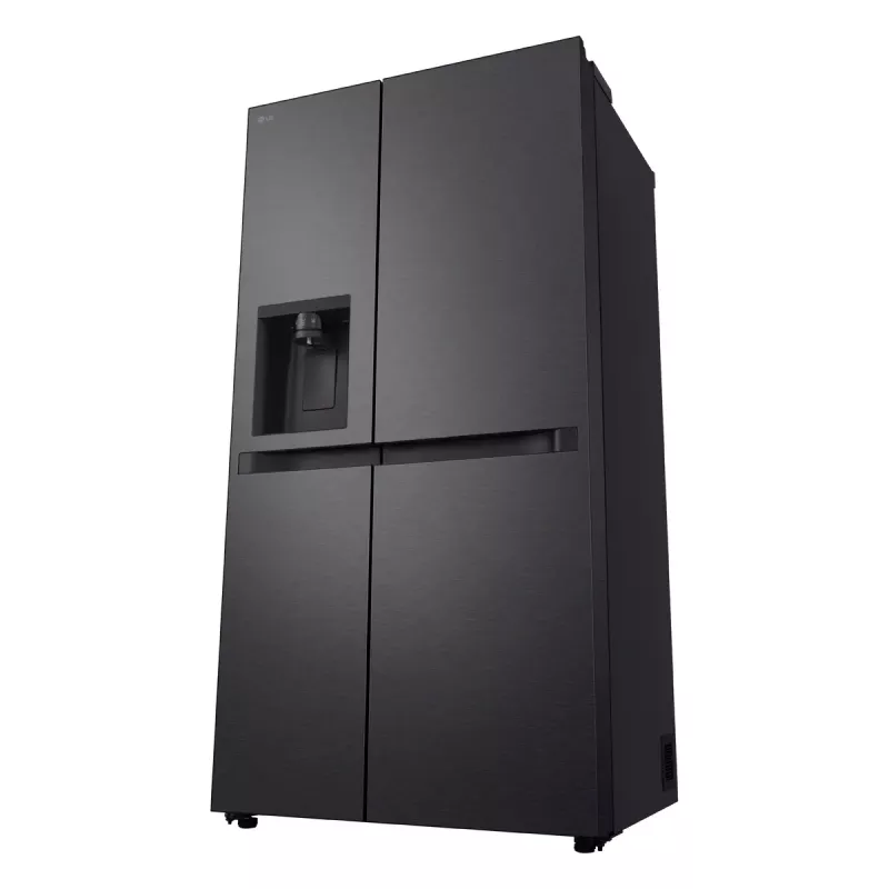 LG GSLC41EPPE Side-by-Side-Kühlschrank freistehend 641 L Schwarz