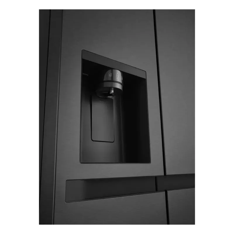 LG GSLC41EPPE Side-by-Side-Kühlschrank freistehend 641 L Schwarz