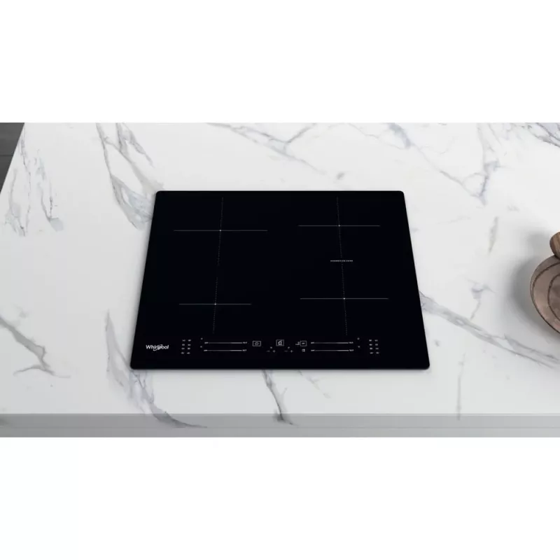 Whirlpool WB S2560 NE Schwarz Einbau 59 cm Zonen-Induktionskochfeld 4 Zone(n)