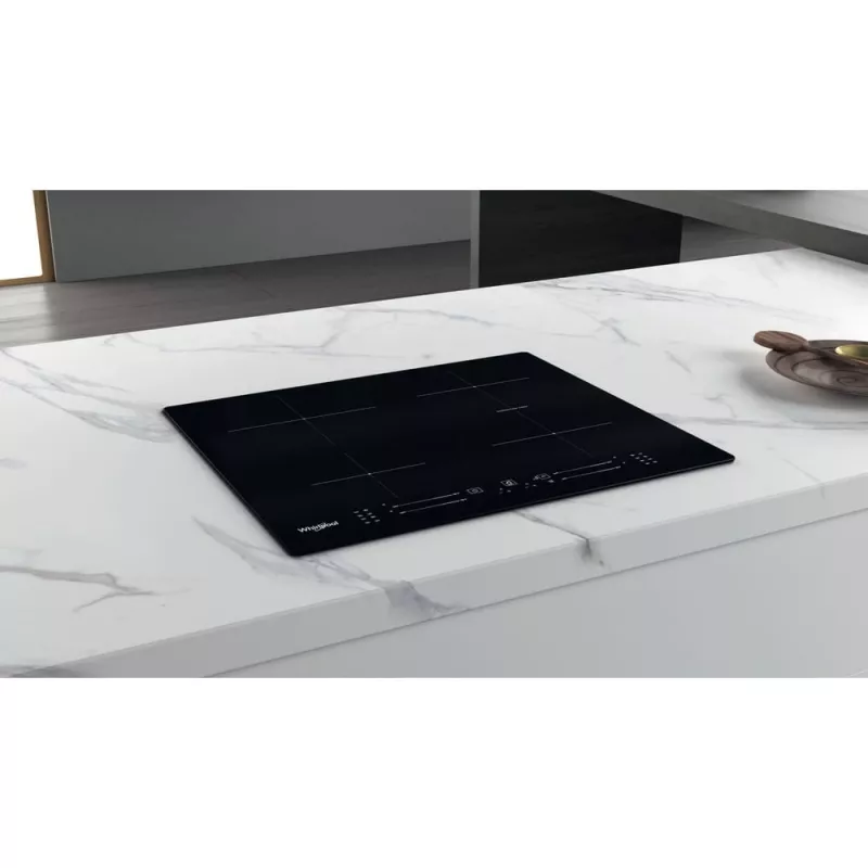 Whirlpool WB S2560 NE Schwarz Einbau 59 cm Zonen-Induktionskochfeld 4 Zone(n)