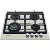 Whirlpool AKTL 629/S Silber Einbau-Gasherd 4 Zone(n)