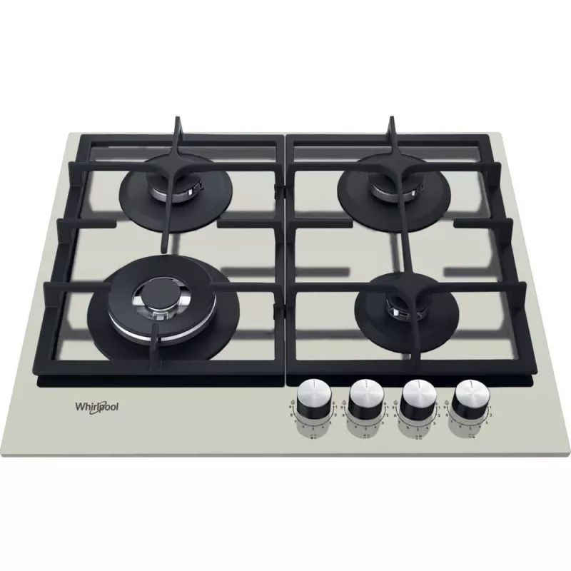 Whirlpool AKTL 629/S Silber Einbau-Gasherd 4 Zone(n)