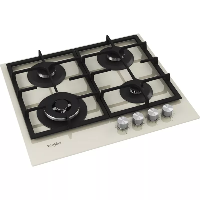 Whirlpool AKTL 629/S Silber Einbau-Gasherd 4 Zone(n)