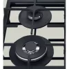 Whirlpool AKTL 629/S Silber Einbau-Gasherd 4 Zone(n)