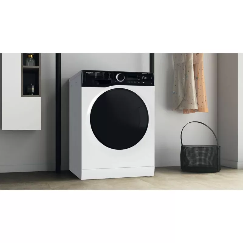 Whirlpool WRSB 7259 D EU Waschmaschine Frontlader 7 kg 1151 U/min Schwarz, Weiß