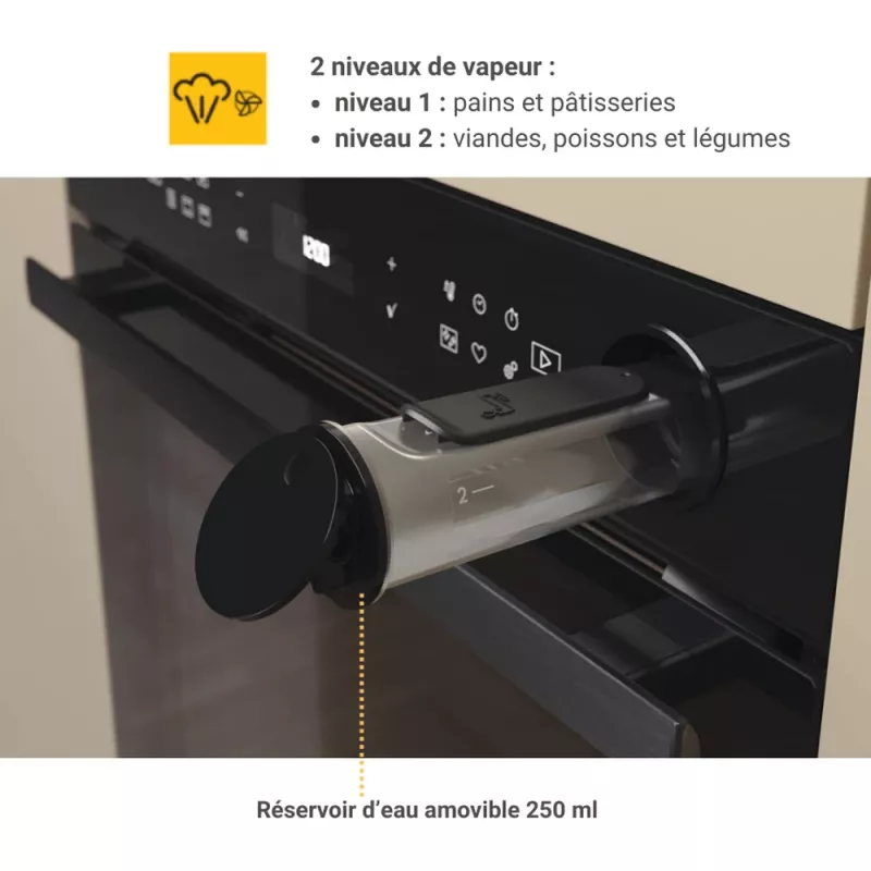 Whirlpool AKZ9S 8270 FB 73 L Schwarz