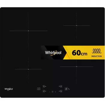 Whirlpool WS Q2160 NE Schwarz Einbau 59 cm Zonen-Induktionskochfeld 4 Zone(n)