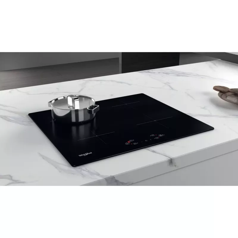 Whirlpool WS Q2160 NE Schwarz Einbau 59 cm Zonen-Induktionskochfeld 4 Zone(n)