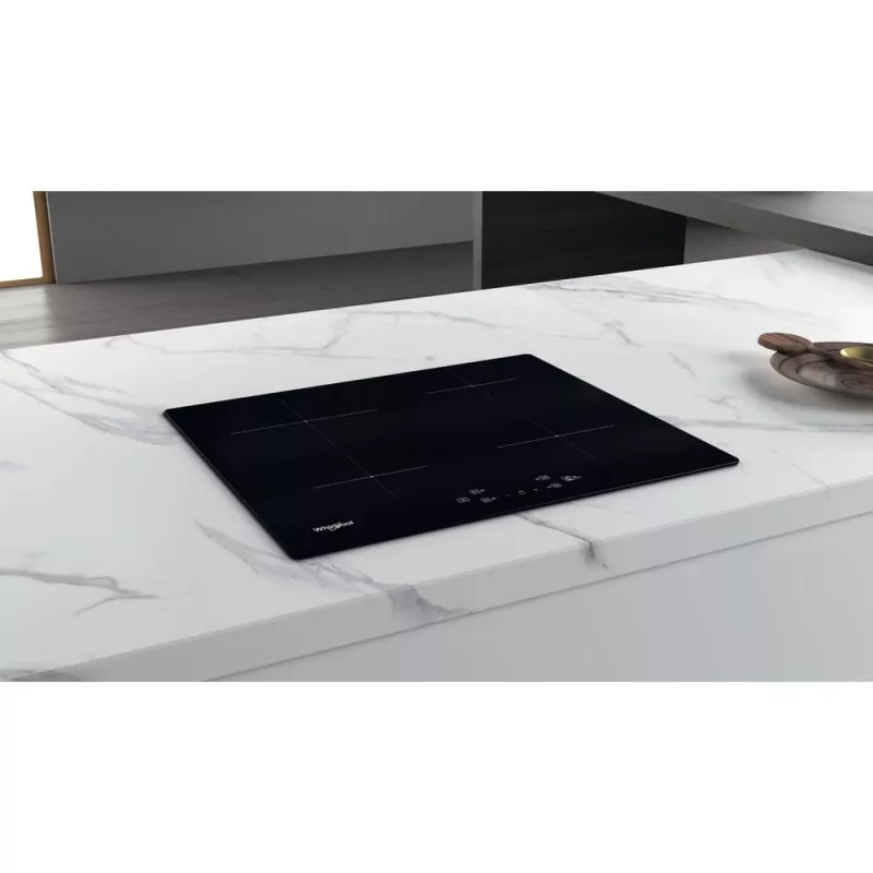 Whirlpool WS Q2160 NE Schwarz Einbau 59 cm Zonen-Induktionskochfeld 4 Zone(n)