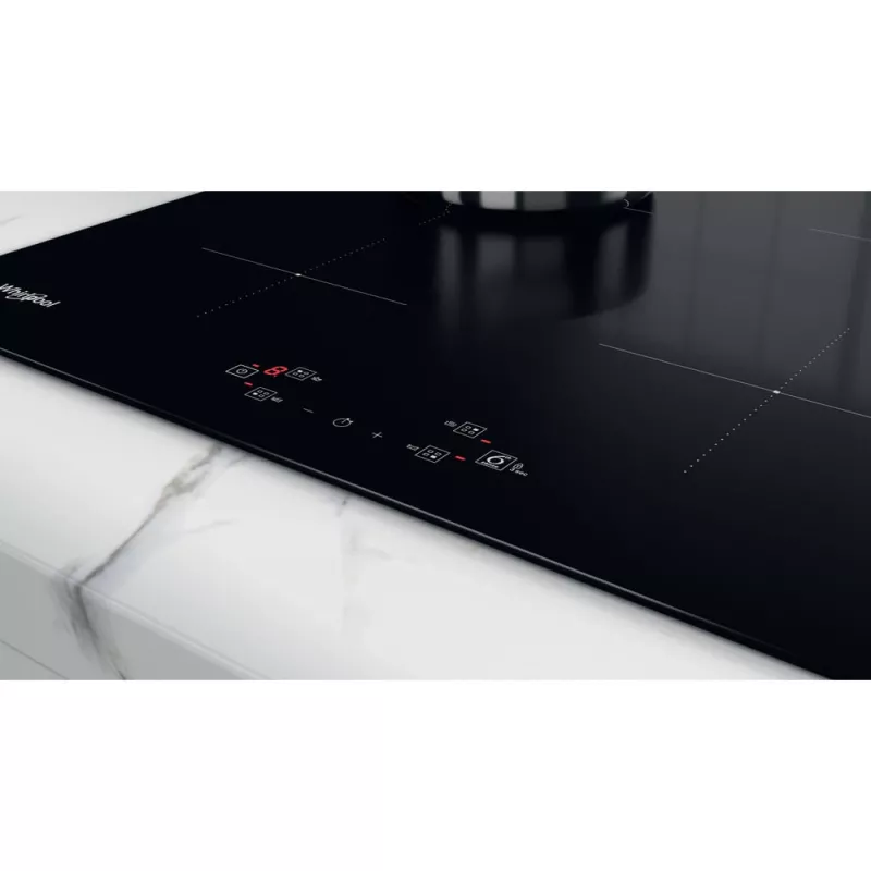 Whirlpool WS Q2160 NE Schwarz Einbau 59 cm Zonen-Induktionskochfeld 4 Zone(n)