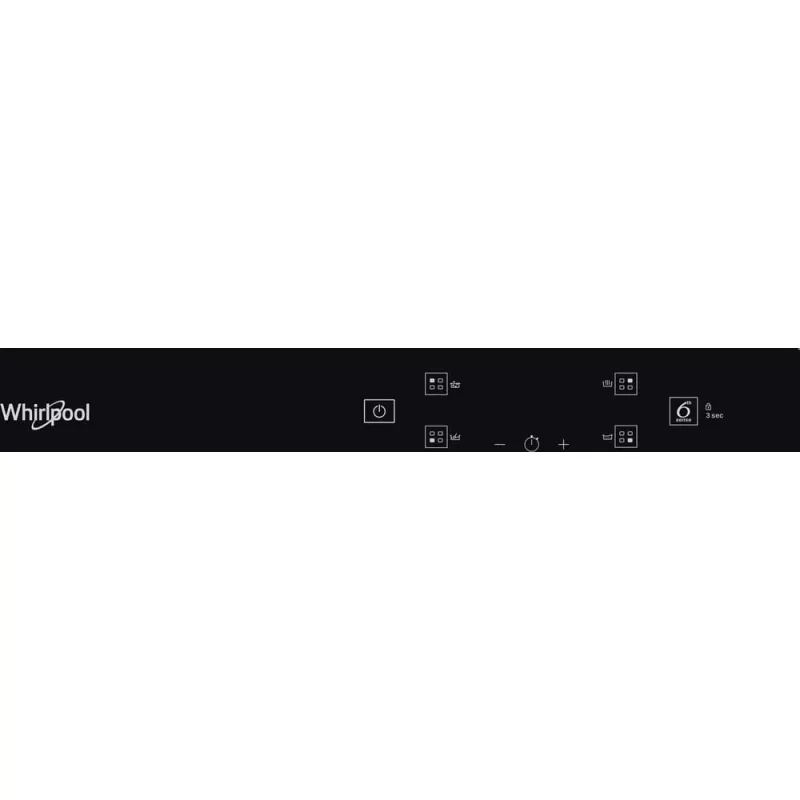 Whirlpool WS Q2160 NE Schwarz Einbau 59 cm Zonen-Induktionskochfeld 4 Zone(n)