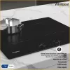 Whirlpool WS Q2160 NE Schwarz Einbau 59 cm Zonen-Induktionskochfeld 4 Zone(n)