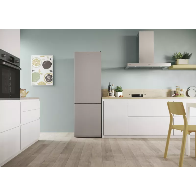 Candy City Combi CCT3L517ES Freistehend 260 L Silber