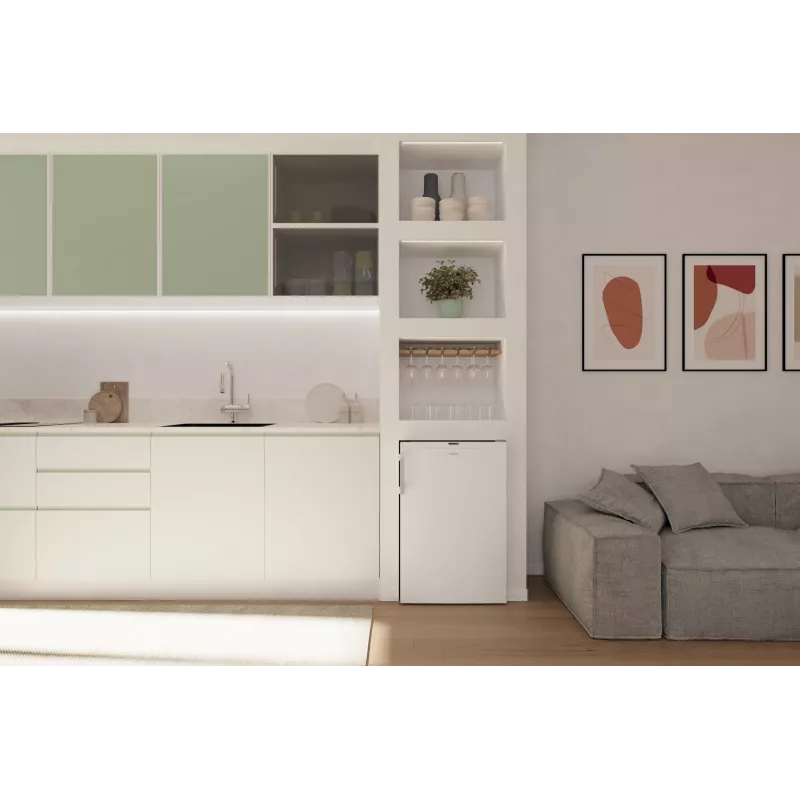 Candy CNUQ2L58EWH Gefrierschrank Standgerät 90 L Weiß