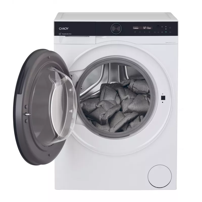 Candy BWS 485SB8-S Waschtrockner Freistehend Frontlader Weiß