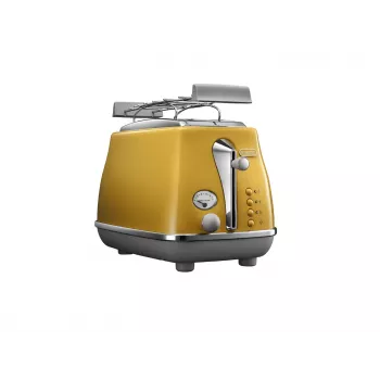 De’Longhi Icona Capitals 2 Scheibe(n) 900 W Gelb