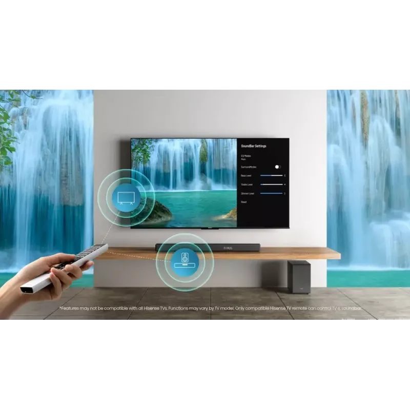 Soundbar Hisense AX3120G 3.1.2-Kanäle 360W RMS
