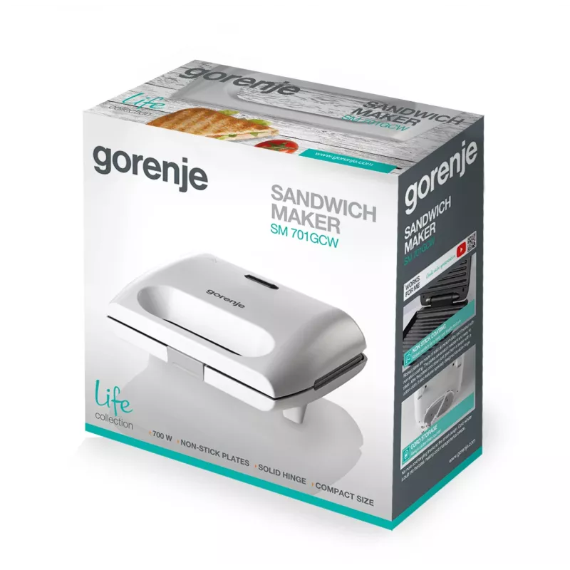 Gorenje SM701GCW Kontaktgrill