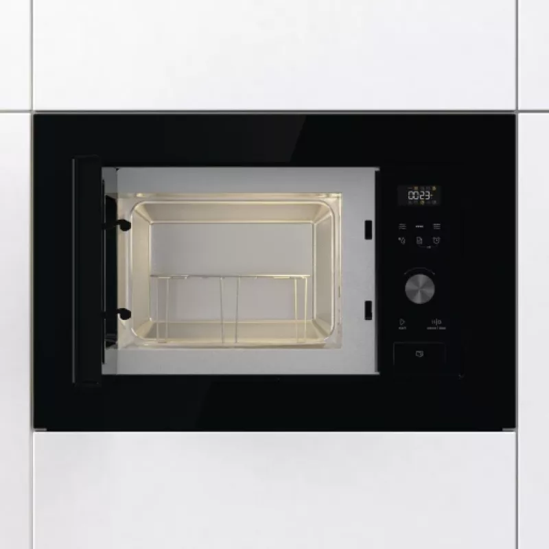 Gorenje XY820Z BM201AG1BG G600, Einbau, Grill-Mikrowelle, 20 l, 800 W, Eingebautes Display, LED