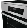 Gorenje 740742 Herd Freistehender Herd Elektroherd Zoneninduktion Schwarz, Edelstahl