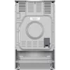 Gorenje 740742 Herd Freistehender Herd Elektroherd Zoneninduktion Schwarz, Edelstahl