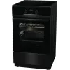 Gorenje GEIT5C60BPG Freistehender Herd Elektro-Keramikkochfeld Schwarz