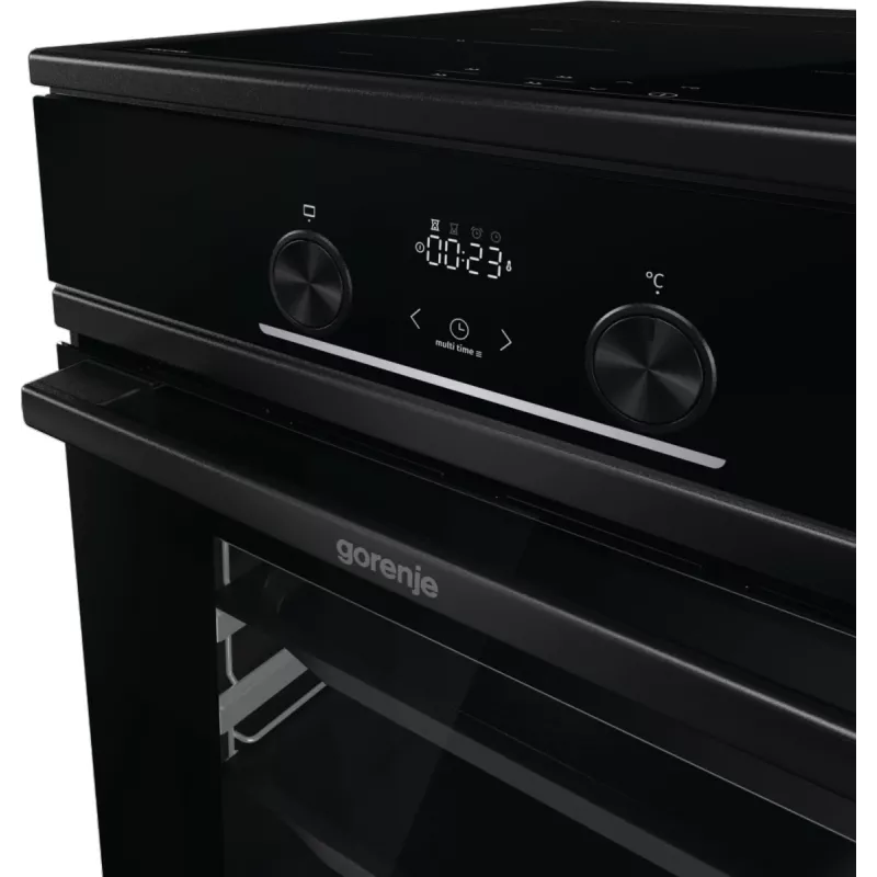 Gorenje GEIT5C60BPG Freistehender Herd Elektro-Keramikkochfeld Schwarz