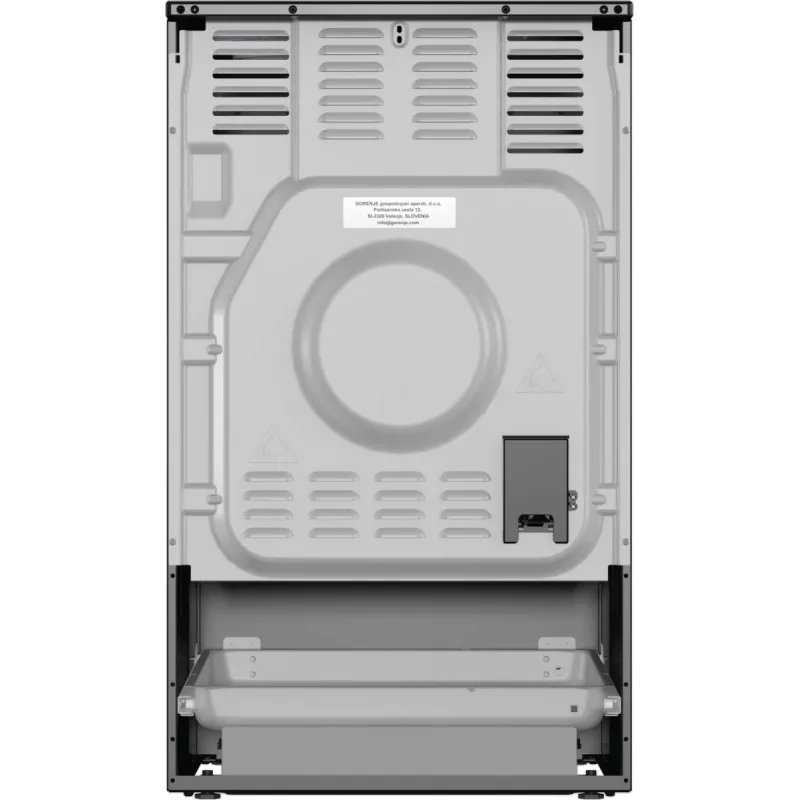 Gorenje GECS5B70CLB Freistehender Herd Elektrokeramikkochfeld Schwarz