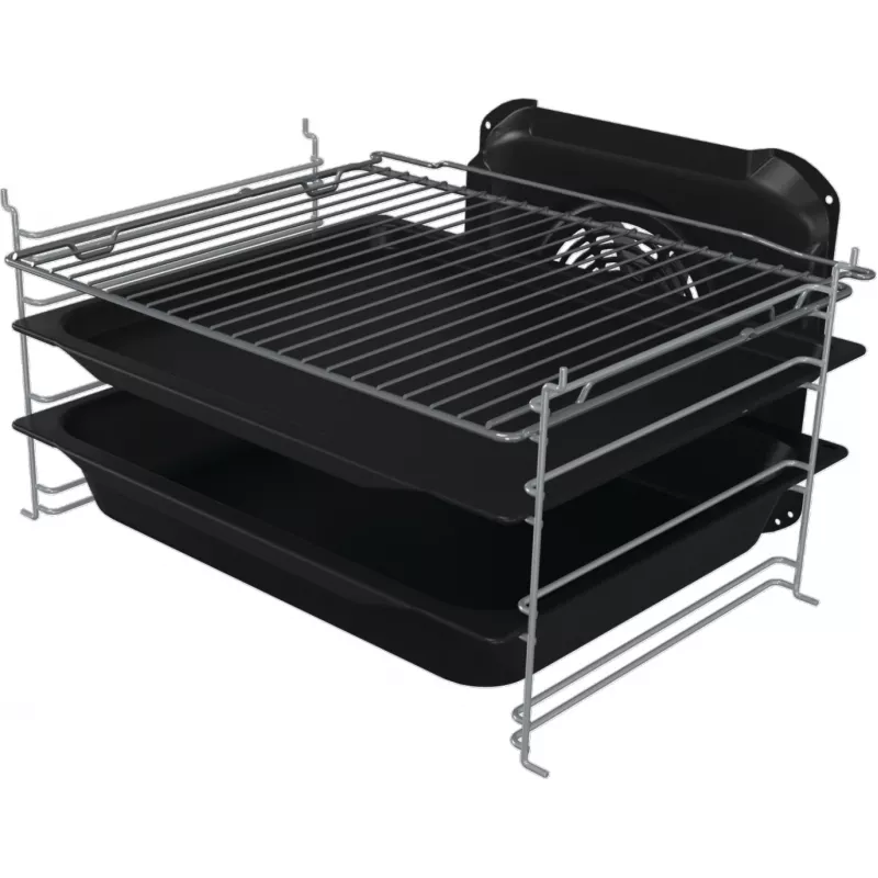Gorenje GECS5B70CLB Freistehender Herd Elektrokeramikkochfeld Schwarz
