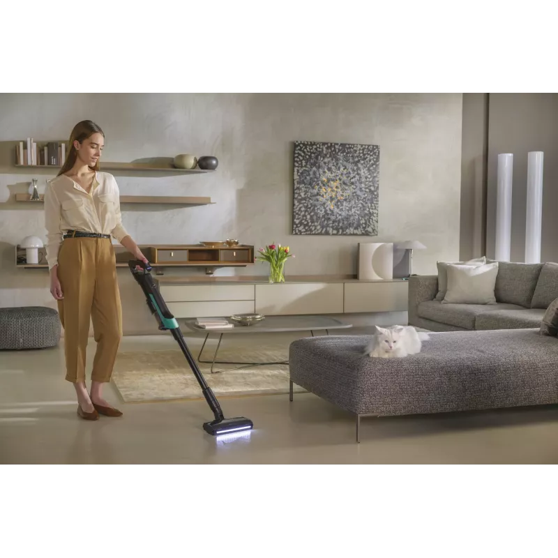Hoover HF210P 011 2-in-1-Akkustaubsauger Batterie Trocken EPA Beutellos 165 W Türkis