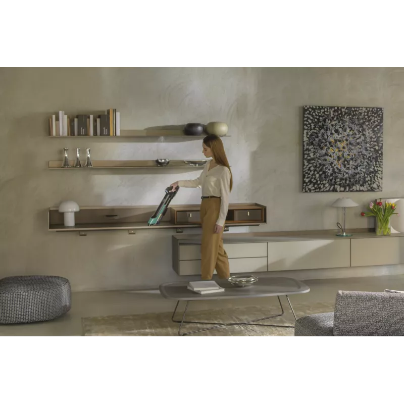 Hoover HF210P 011 2-in-1-Akkustaubsauger Batterie Trocken EPA Beutellos 165 W Türkis