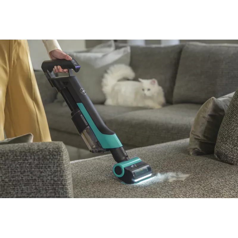 Hoover HF210P 011 2-in-1-Akkustaubsauger Batterie Trocken EPA Beutellos 165 W Türkis