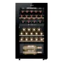 Candy DiVino CNWQ4G32G2 Kompressor-Weinkühlschrank Freistehend Schwarz 32 Flaschen