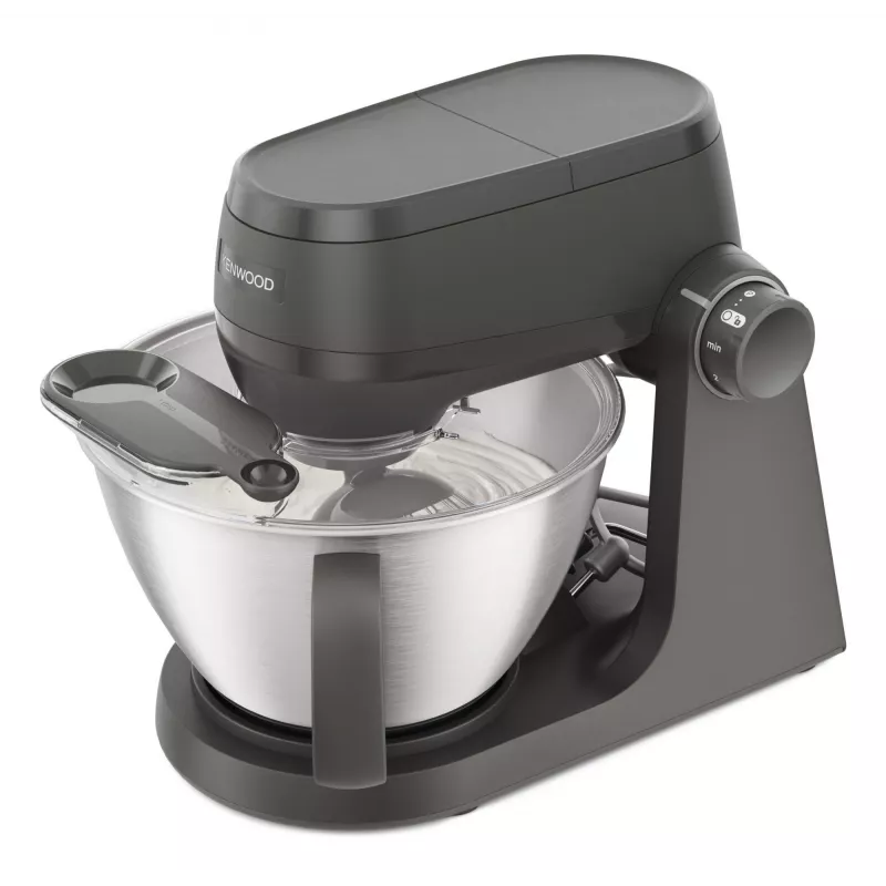 Küchenmaschine Kenwood KHC30.070GY — 1000 W, 4,3-L-Edelstahlschüssel, Drehregler, grau