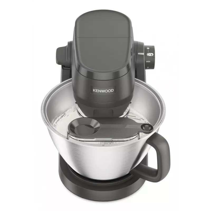 Küchenmaschine Kenwood KHC30.070GY — 1000 W, 4,3-L-Edelstahlschüssel, Drehregler, grau