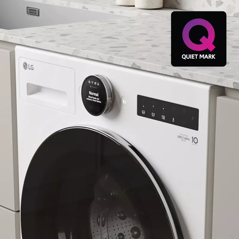 LG F4X7011TWS Frontlader-Waschmaschine 11 kg 1400 U/min Weiß