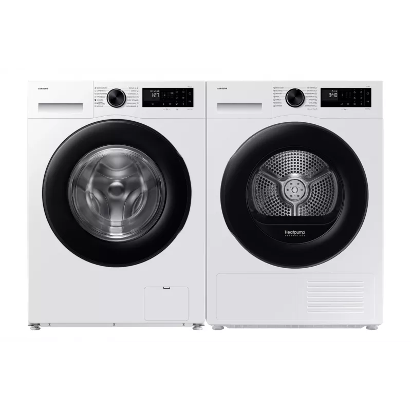 Samsung DV90DG52A0AELE Wärmepumpentrockner Freistehend Frontlader 9 kg Weiß