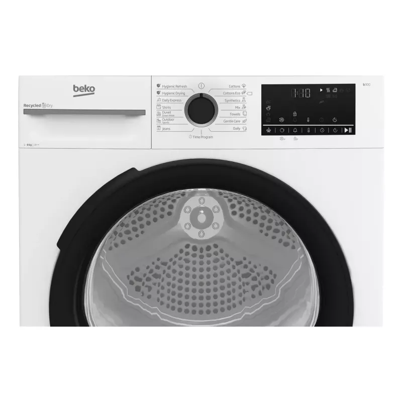 Beko BM3T49230W Wäschetrockner Freistehend Frontlader 9 kg A++ Weiß