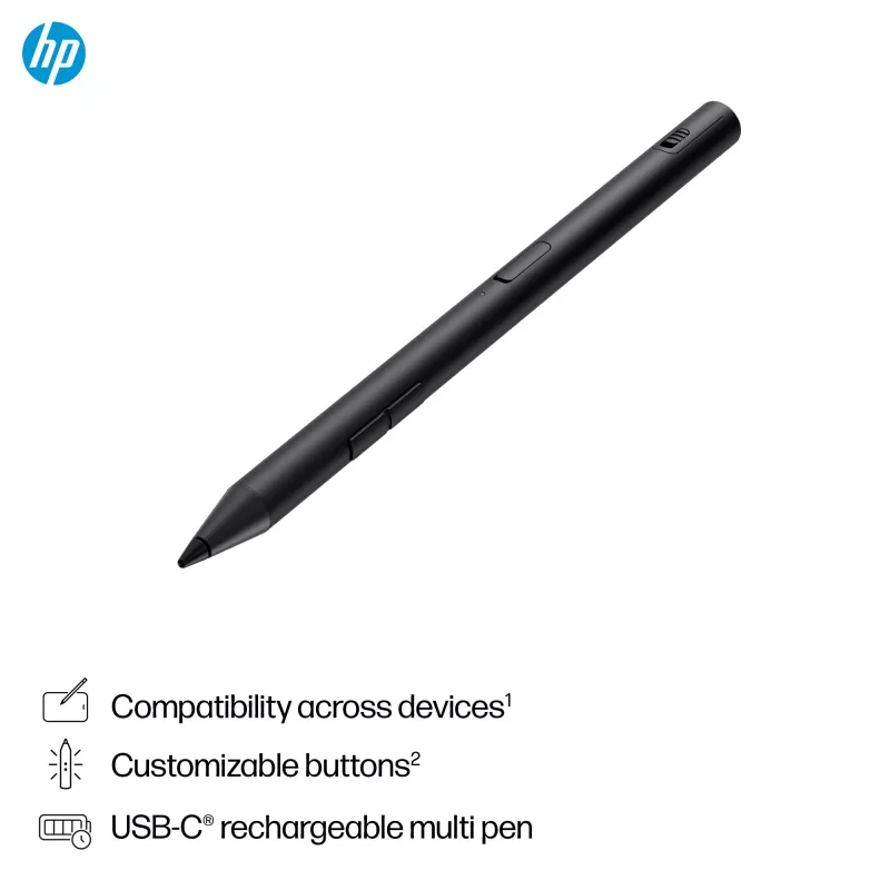 HP 700 Wiederaufladbarer Multi-Pen Universelle Gerätekompatibilität Schwarz
