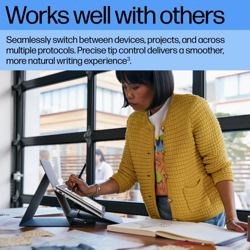 HP 700 Wiederaufladbarer Multi-Pen Universelle Gerätekompatibilität Schwarz