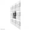 Neomounts Videowandhalterung, 70 kg, 81,3 cm (32 Zoll), 190,5 cm (75 Zoll), 200 x 200 mm, 600 x 600 mm, 0 - 6°
