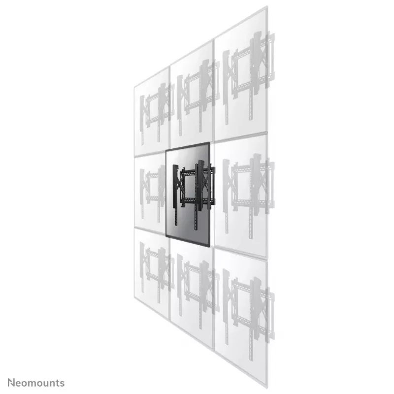 Neomounts Videowandhalterung, 70 kg, 81,3 cm (32 Zoll), 190,5 cm (75 Zoll), 200 x 200 mm, 600 x 600 mm, 0 - 6°