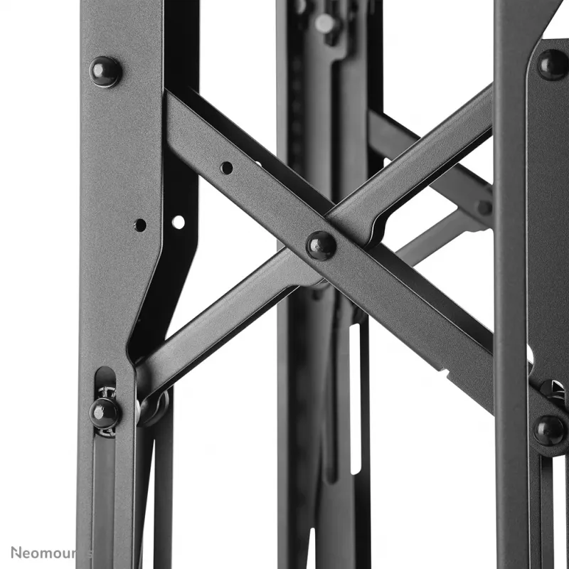 Neomounts Videowandhalterung, 70 kg, 81,3 cm (32 Zoll), 190,5 cm (75 Zoll), 200 x 200 mm, 600 x 600 mm, 0 - 6°