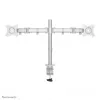 Neomounts NM-D135DSILVER Monitorhalterung 10-27 Zoll, Tischklemme/Tischdurchführung, 8 kg, 25,4 cm (10 Zoll), 68,6 cm (27 Zoll), 100 x 100 mm, Silber