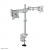 Neomounts NM-D135DSILVER Monitorhalterung 10-27 Zoll, Tischklemme/Tischdurchführung, 8 kg, 25,4 cm (10 Zoll), 68,6 cm (27 Zoll), 100 x 100 mm, Silber