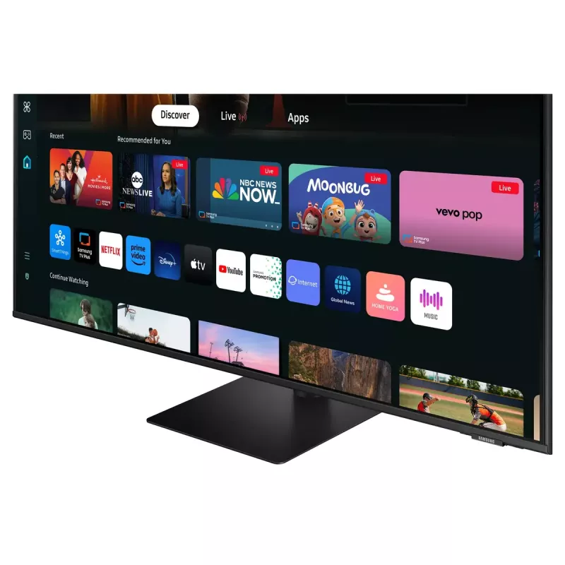 Samsung M70D Computermonitor 109,2 cm (43 Zoll) 3840 x 2160 Pixel 4K Ultra HD LCD Schwarz