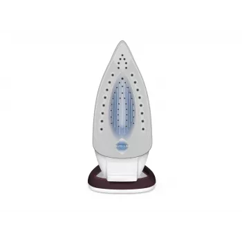 Tefal EasyGliss Plus FV5714 Bügeleisen Trocken- und Dampfbügeleisen Durilium-Bügelsohle 2400 W Bordeaux, Weiß